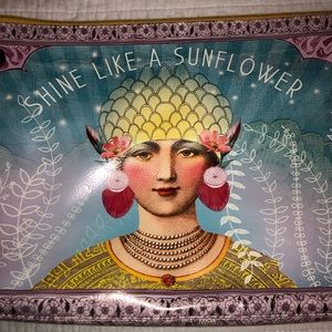 PAPAYA ART LARGE POUCH - Never Used